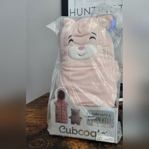 NWT sealed Cubcoats Kali the Kitty Down Vest blush pink 4 5